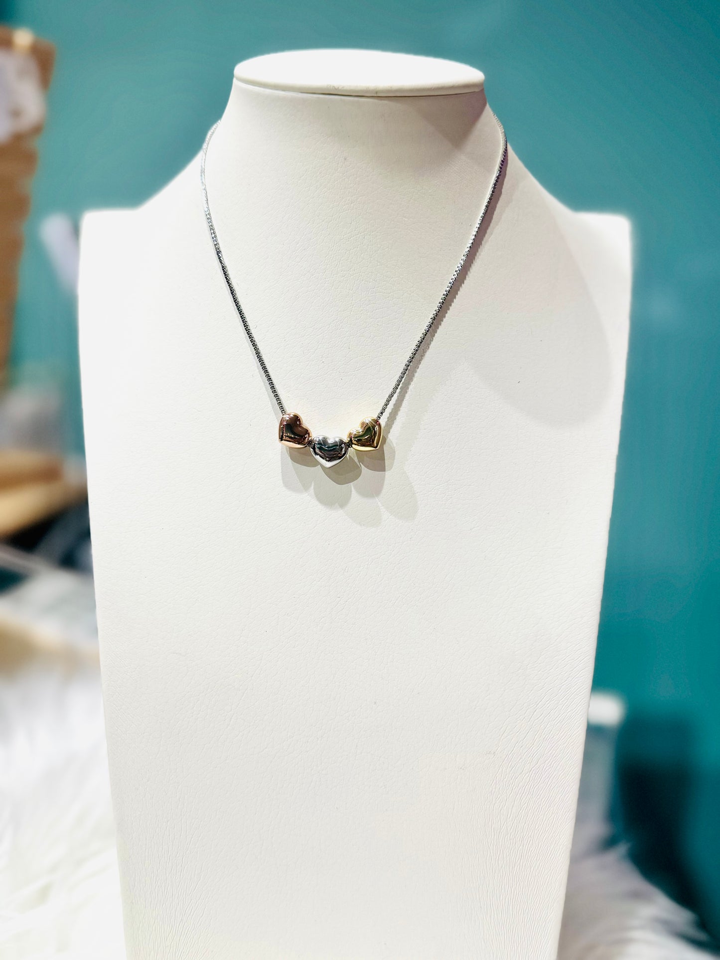 COLLANA 3 CUORI
