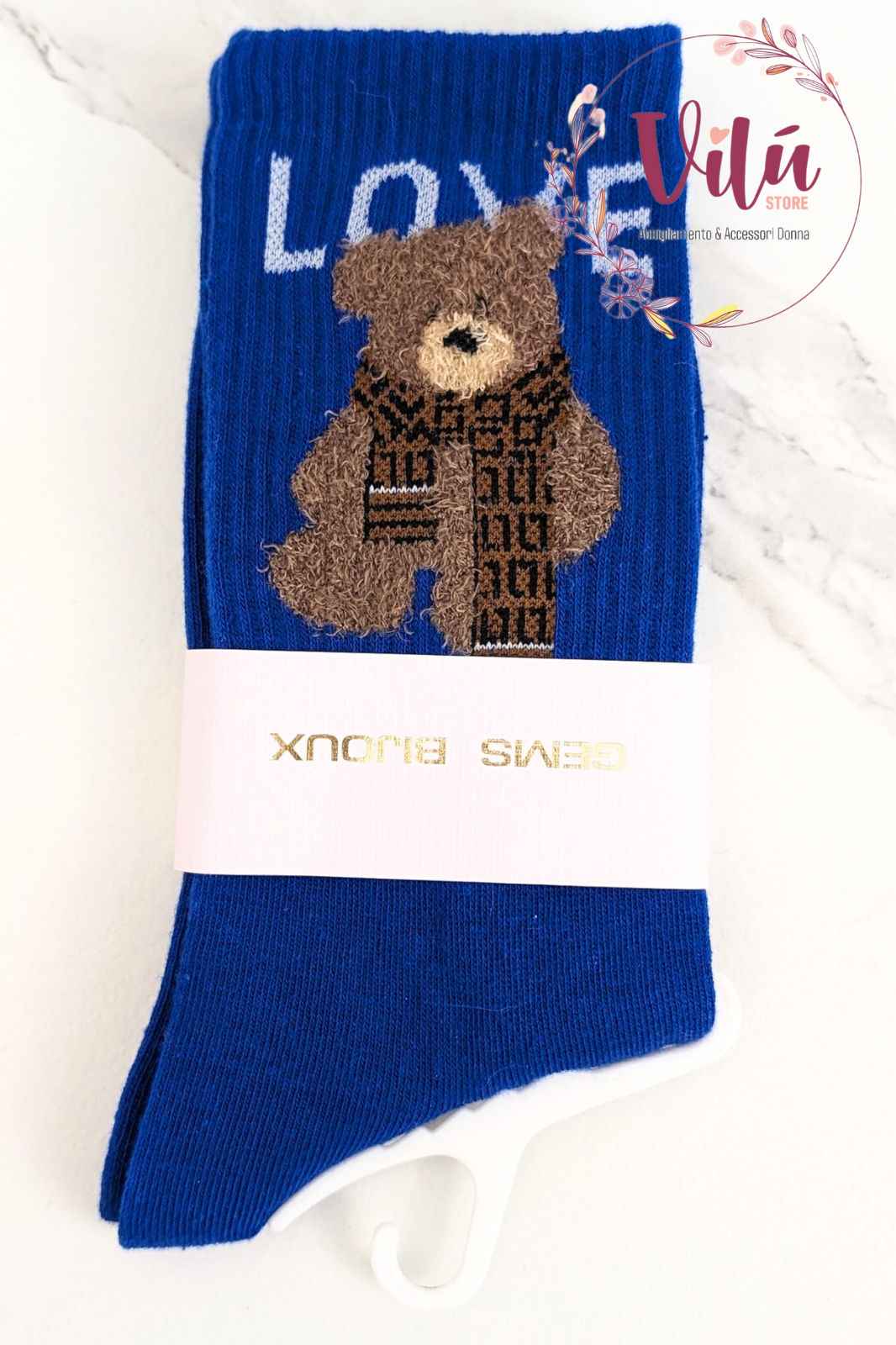 CALZINI TEDDY LOVE