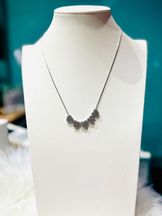 COLLANA 5 CUORI