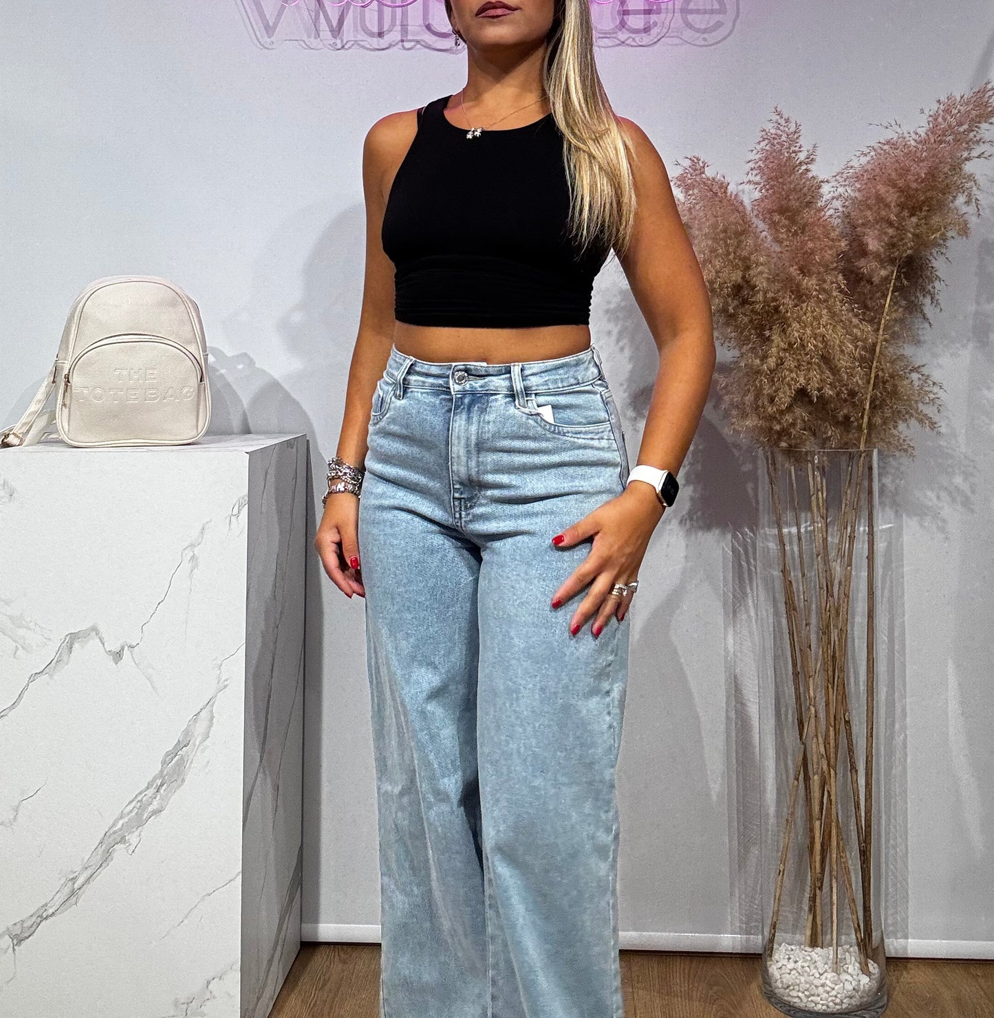 JEANS CON RISVOLTONE