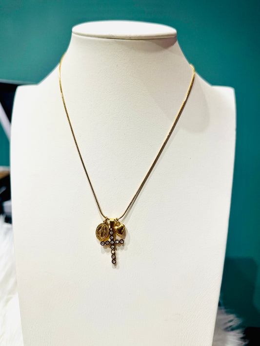 COLLANA 3 pendenti