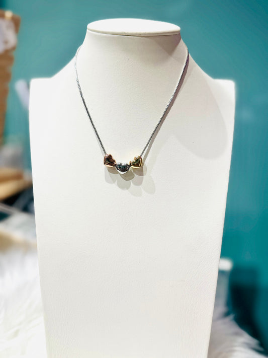 COLLANA 3 CUORI