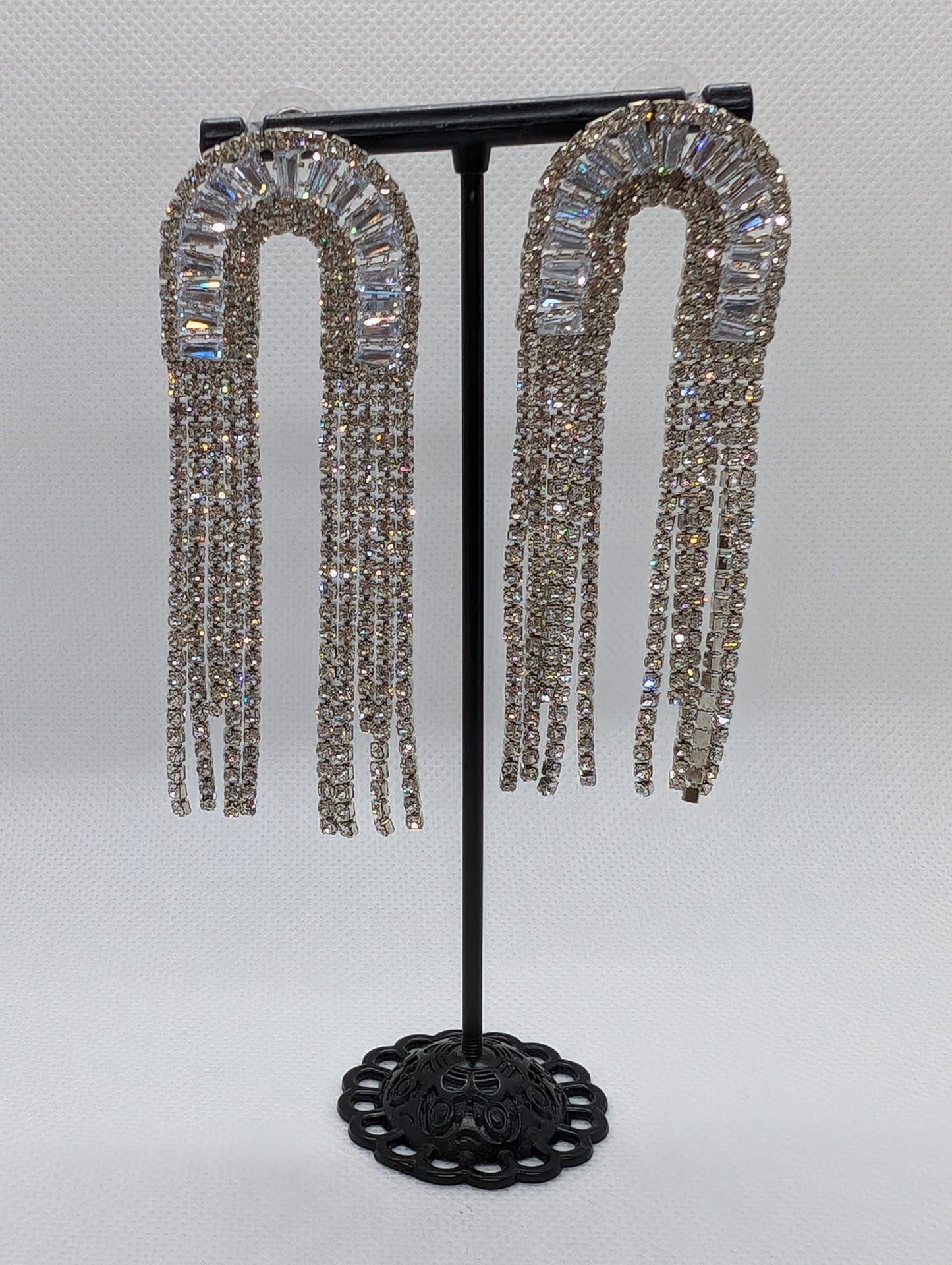 ORECCHINI STRASS