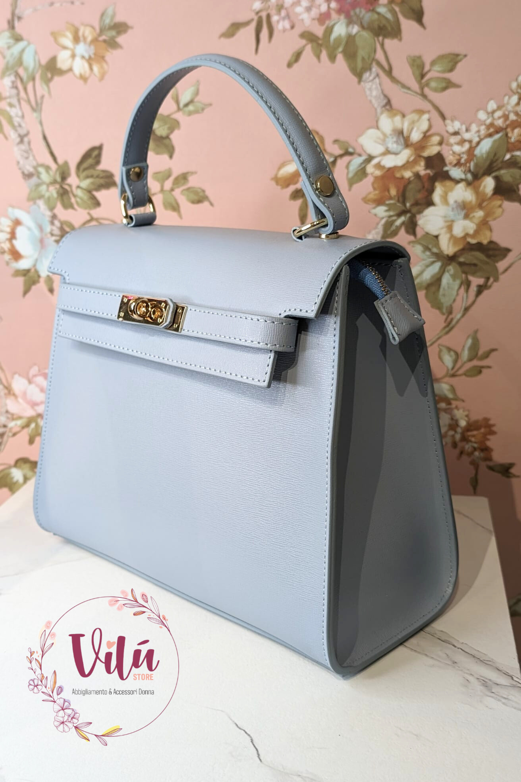 BORSA KELLY IN VERA PELLE